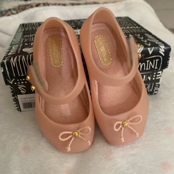 Mini Melissa light pink ballet flats - Picture 4 of 5